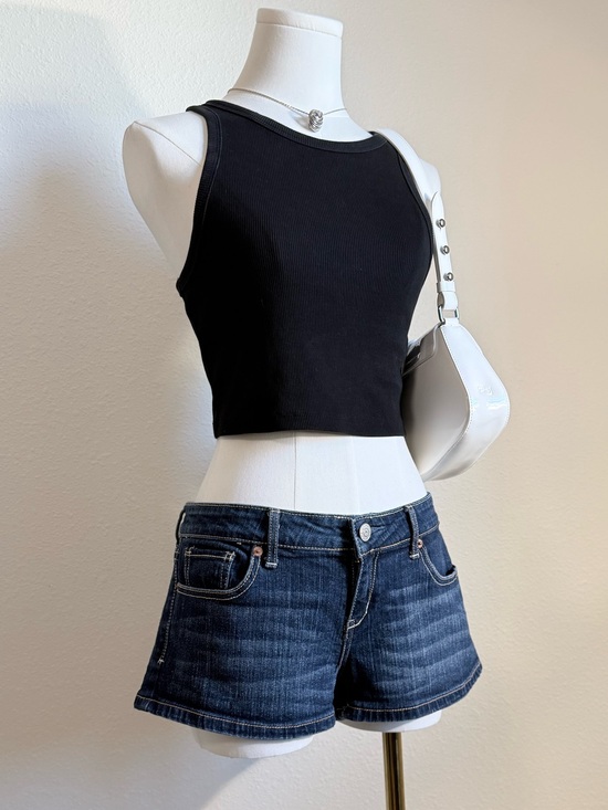 Aeropostale Pants - Y2K Aeropostale Low Rise Denim Micro Shorts Coastal Cowgirl Mcbling Festival